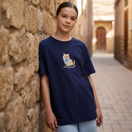 Max Fashion Cat Print Oversized T-Shirt