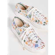 Keds×Rifle Paper joint summer new sweet floral canvas shoes low-top lace-up casual women's shoes good