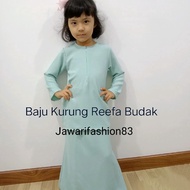 Jawari Baju Kurung Reefa Budak Perempuan Premium Cey
