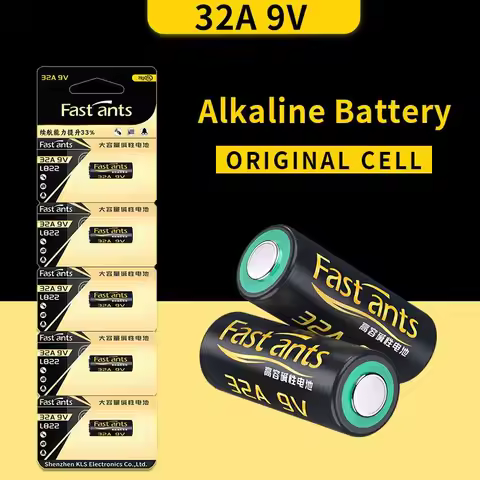 32A 9V Alkaline Battery A32 L822 MN32 GP32A MN32 E32A High Voltage Battery for Garage Door Opener Do