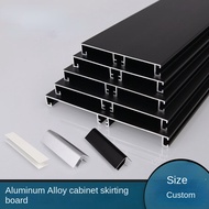 Cabinet Aluminum Alloy Floor Line Black Kitchen Skirting Board Baseboard Cabinet Enclosure Kitchen Cabinet Bottom Water Retaining Aluminum Plate