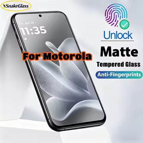 2PCS Matte Tempered Glass for Moto G84 G82 G73 G55 G34 G24 G23 G14 G13 ThinkPhone Edge 60 50 Neo Scr