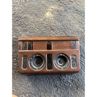 Mercedes W124 Aircond Regulator Switch Wood Walnut Cover Center Used Original 1PC