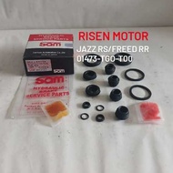 REAR CALIPER KIT JAZZ RS GE8 GK5 CITY GM2 GK6 SAM SEAL KIT REAR BRAKE JAZZ RS GE8 GK5 CITY GM2 GK6 0