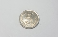 Koin Malaysia 5 sen 1980