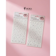 MATA Gem Eyeliner Sticker (Face Gems) 3D Crystal Gem Eyeliner Sticker - Face Gem Rhinestone Aestheti