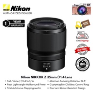 Nikon NIKKOR Z 35mm f/1.4  Full-Frame Lens ( 1 Year Warranty )