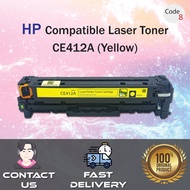 HP Compatible Toner Code8 - CE412A / CE412 / 412A - 305A (Color/Yellow)