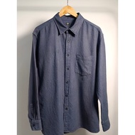 Kemeja Lelaki / Men Shirt.  Vintage+Preloved Flannel  Jenama/Brand -UNIQLO- Bundle Korea Gred A/Grade A