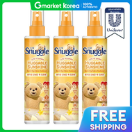 สเปรย์ขจัดกลิ่นผ้า Snuggle สูตร Huggable Sunshine Quick Dry 150ml x 3 ขวด