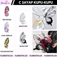 Cellophane Butterfly Wings Paper Bouquet Butterfly Wings (pack)