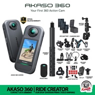 AKASO 360 - Action Camera | 5.7K 360 Video | 72MP 360 Photos | Dual 1/2" 48