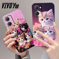 [SHARK CASE] Softcase VIVO Y18 4G 2024 NEWEST Anabul Cat Motif - Vivo Y18 Casing - Vivo Y18 Case - V