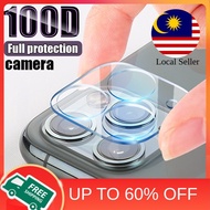 100D Camera Protection Glass For iPhone 11 12 Pro XS Max XR X Full Cover Lens Screen Protector 7 8 P