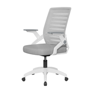 Deli เก้าอี้สำนักงาน เก้าอี้ทำงาน ปรับเอน ขึ้นลง10cm หมุนได้360องศา เบาะนุ่มระบายรูอากาศได้ดี Office