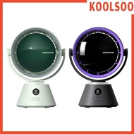 [Koolsoo] USB Desk Fan Mini Table Fan Backpacking Travel Quiet 3 Speeds Personal Fan