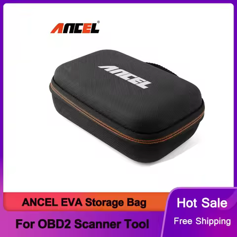 Portable Case Bag for OBD2 Scanner Auto-Diagnostic Scan Tool EVA Rubber For ANCEL AD310 AD410 JP700 