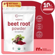 Micro Ingredients Organic Beet Root Powder-4lb PFX2