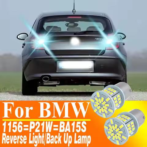 2x P21W BA15S Canbus LED Reverse Light Bulb Lamp For BMW E87 F20 F21 F45 F46 F23 F22 F87 E46 F30 F80