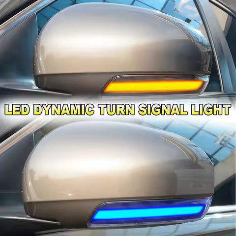LED Dynamic Turn Signal Light For Toyota Camry Prius REIZ Wish Mark X Crown Avalon IQ EQ EV SAI MAJE
