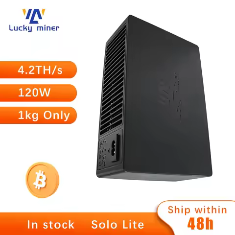 Lucky Miner LV08 Hash Rate 4.2TH/s Bitcoin Mining Machine Family Personal Mining Experience