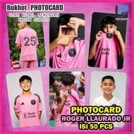 Bonus Roger Jr Photocard holder and sticker contains 50 Pcs, 260 gram thick, unofficial Limited Edit