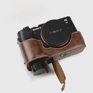 Suitable for Sony A7C Camera Bag a7c Generation Protective Leather Case a7c Micro Single Anti-Collis