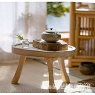 Solid Wood Flower Pot Base Indoor Floor-Standing Flower Pot Stand Living Room Green Plant Pot Short Leg Decoration Stand