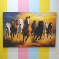 Super Jumbo Wall Decoration 9 Tails Premium Canvas Fabric Media