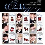 Kpop ZB1 2026 Calendar Special Edition Card Postcard AM2.0 Special Edition Card Year of The Horse Ca