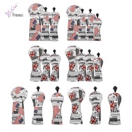 [freneci] Golf Accessories PU Leather Headcover for Golf Wood 1 3 5 Universal Club Protection Organi