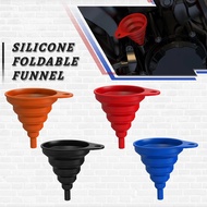 Motorcycle Silicone Foldable Funnel For YAMAHA MT-09 FZ-09 MT-10 FZ-10 XJR1300 Super Tenere Tracer F