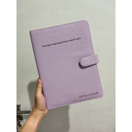 B5 Binder Notebook with Custom Name,/, Logo | B5 Leather Binder can be customized with name,/, Logo 