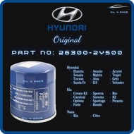 Hyundai Oil Filter 26300-2Y500