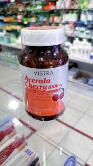 Acerola cherry Vistra 1000mg 100เม็ด ของแท้ ของใหม่ จัดส่งเร็ว มีของแถม