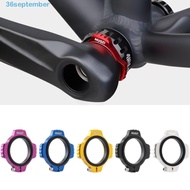 SEPTEMBER Bike Crank Chainring Preloader, Aluminum Alloy Threaded Washer Bike Crank Adjuster, Virtua