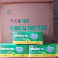 Best seller Masker surgical baymed earloop 3 ply isi 50 pcs Murah