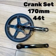 Fixie Crankset 44t untuk basikal BMX ,Folding Bike ,Fixie ,Fixie Bike ,Crank Bicycle