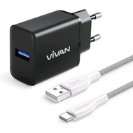 Vivan Power C18C Quick Charging 18W Type C Charger Android Quick Charging Charger