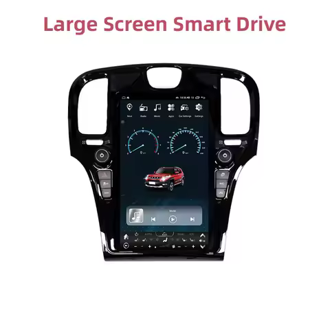 13.6 Inch For Chrysler 300C 300 300S 2011-2023 Android 15 8-Core 8G+128G Car Multimedia Player Stere