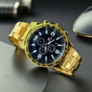 Jam Tangan Pria Dewasa Rantai Stainless Berkualitas Model Terbaru Trendy Terlaris