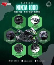 『敏傑康妮』川崎 Kawasaki Z1000SX 忍者1000 Ninja1000 動靜皆宜～獨跑&amp;雙載都滿意