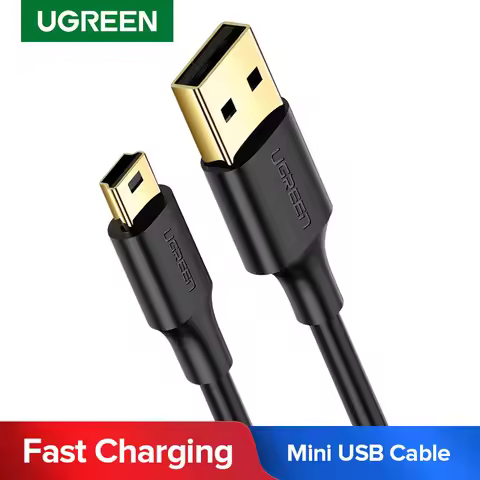 Ugreen Mini USB Cable Mini USB to USB Fast Data Charger Cable for MP3 MP4 Player Car DVR GPS Digital