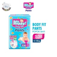 👍 PAMPERS BABY HAPPY PANTS M 34, L 30