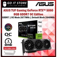 ASUS GeForce RTX5060 TUF OC 8GB GDDR7 GRAPHICS CARD (TUF-RTX5060-O8G-GAMING)