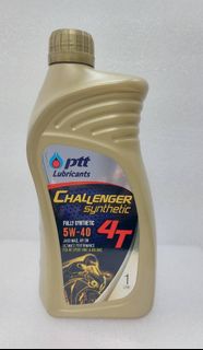 Ptt Lubricants challenger 4t 5w-40機車機油