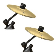 TECHCHIP-2pcs Mini Car Drum Cymbal Musical Decor for All Vehicle Types Decor for All Vehicle Types P