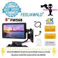 Feelworld FW568 V3 6 Inch 3D LUT DSLR Camera Full HD1920X1080 IPS Field Monitor