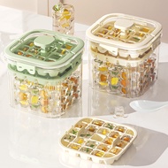 Taiwan Shipping Shopee Arnold Ice Cube Mold Frozen Handy Tool Food Grade Press Tray Household Refrig