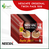 NESCAFE ORIGINAL - Twin pack 52g – Rich and Aromatic Coffee  / ( 20pcs - 10pcs - 5pcs and 1pc )
